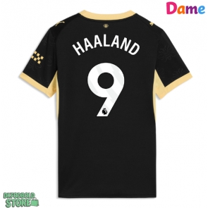Manchester City Erling Haaland #9 Replika Udebanetrøje Dame 2026-27 Kortærmet